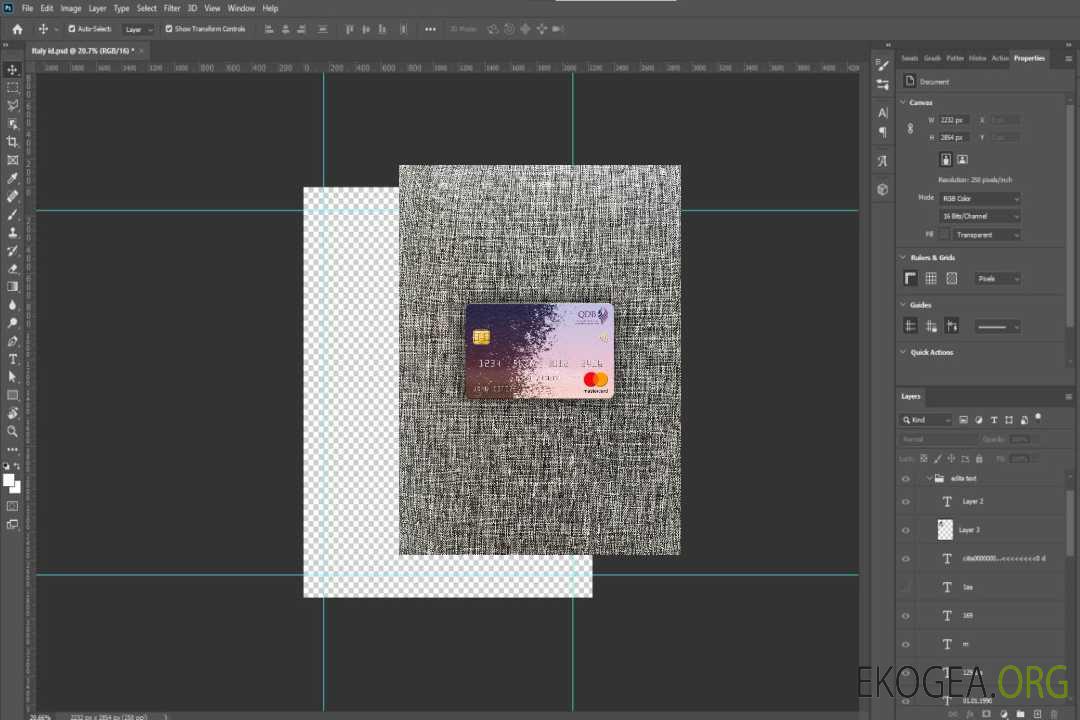 Photolook mastercard de la Banque de développement du Qatar template Photolook mastercard de la Banque de développement du Qatar template